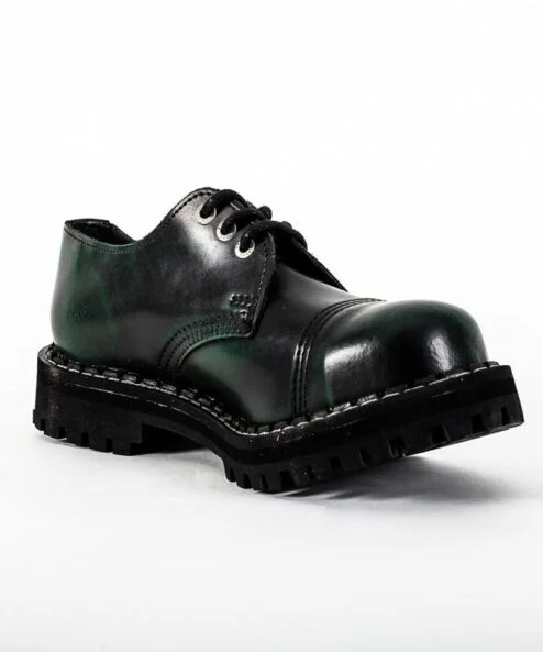 3 e green black o2